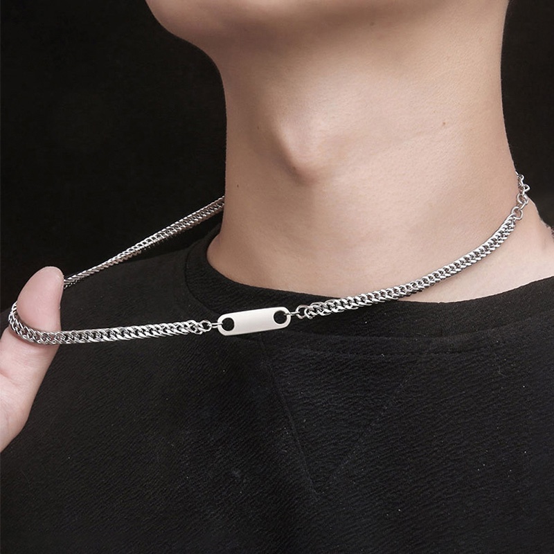 Fashion Stainless Steel Necklace Accessories Jewelry Gift For Men Friendship