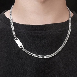 Fashion Stainless Steel Necklace Accessories Jewelry Gift For Men Friendship